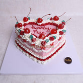 W17.d HEART - Women Birthday Cakes - WILTON PATISSERIE